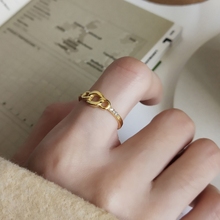 Женское кольцо с геометрическим узором, Золотое кольцо из стерлингового серебра 925 пробы для выпускного вечера, 2019 2024 - купить недорого