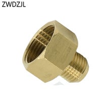 Conector macho de cobre m22 para m14, adaptador de arruela de pressão, conector redutor com rosca, encaixes para máquina de pulverização, 10 peças 2024 - compre barato