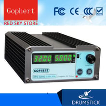 Gophert CPS-3205C блок питания с переключением постоянного Питание один Выход 0-32 в пост 0-5A 160 Вт Регулируемая 2024 - купить недорого