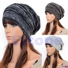 New Men Women's Knit Baggy Beanie Beret Hat Unisex Oversized Hot Winter Warm Cap 2024 - buy cheap