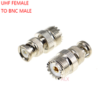 1PCS PL259 UHF FEMALE JACK TO BNC MALE PLUG RF coaxial coax adapter connector 2024 - buy cheap