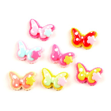 LF-cabujones de resina de mariposa mixta, accesorios artesanales para decoración de álbumes de recortes, 20x15mm, 50 Uds. 2024 - compra barato