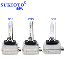 SUKIOTO AC D1S D3S D8S 6000 K 4300 K 5000 K 8000 K lâmpada para D1S D3S reatores Unidade de controle d8S lâmpadas do Farol do carro lâmpada 2024 - compre barato
