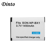 Dinto 1450mAh 3.7V NP-BX1 Digital Battery Pack for Sony DSC-RX100 M2 RX1 HX300 HX400 HX50 AS15 WX300 GWP88E CX2400E 2024 - buy cheap