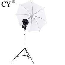 CY Photography Studio Lighting Kits E27 4 Lamp Head Holder with Umbrella and Light Stand Photo Studio Set Hot Selling 2024 - buy cheap