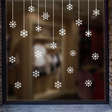 Счастливого рождества, снежинка, наклейки на стену для детской комнаты, окна, домашний декор, аксессуары, с новым годом, наклейки на стену, виниловая роспись, искусство 2024 - купить недорого