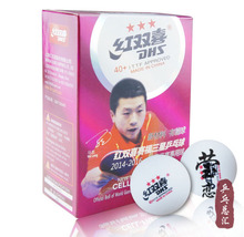 Original dhs 40 + novo material célula livre seamed 3 estrelas dhs bolas de tênis de mesa profissional branco pingpong bolas ittf aprovado 2024 - compre barato