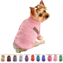 Классическая одежда для собак, теплая одежда для щенков, куртка для домашних животных, пальто, зимняя одежда для собак, мягкий свитер, одежда для маленьких собак чихуахуа noDC5 2024 - купить недорого