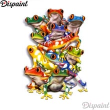 Dispaint Full Square/Round Drill 5D DIY Diamond Painting "Cartoon frog scenery" 3D Embroidery Cross Stitch 5D Home Decor A12207 2024 - buy cheap