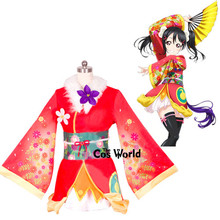 Amor viver kaguya sem shiro de odoritai anjo angélico yazawa nico quimono uniforme vestido roupa anime cosplay trajes 2024 - compre barato