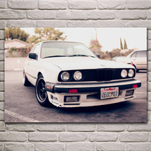 Classic cool E30 M3 sport car supercar artwork posters on the wall picture home living room decoration for bedroom KJ303 2024 - compre barato