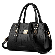 Boston Women's Bags Europe and America Women Shoulder Bag PU Leather Handbag Crossbody Female Bag Luxury Handbags Designer 2024 - buy cheap