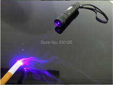 Новая высокая мощность 10000 м 405нм фиолетовая синяя фиолетовая лазерная указка прицел охотничья фокусируемая горящая черная спичка УФ детектор подделки 2024 - купить недорого
