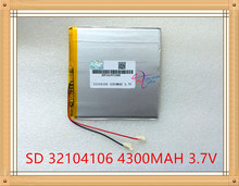 Liter energy battery 3.7V Tablet PC battery super thin ultra large capacity 32104106 4300mAh 2024 - buy cheap