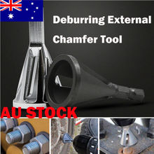 AU Stainless Steel Deburring External Chamfer Tool Drill Bit Remove Burr Silver 2024 - buy cheap
