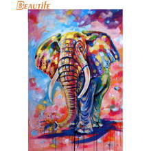 Custom Elephant Poster Cloth Silk Poster Home Decoration Wall Art Fabric Poster Print 30X45cm,40X60cm.50X75cm,60X90cm 2024 - buy cheap