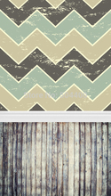 5X10ft Art fabric backdrop photography background seamless chevron and wooden floor backdrop N-030 2024 - buy cheap