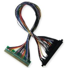 Jamma 5 peças 50cm extensor de chicote/acessórios de fliperama/cabo estendido/peças para máquina de jogos de fliperama/máquina operadora de moedas 2024 - compre barato