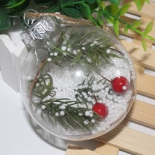 Transparent Christmas Ball Ornament Plastic Bauble Bulb Shape Xmas Gifts Christmas Decorations For Tree Party Supplies Kerst 2024 - buy cheap