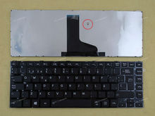 Новая испанская клавиатура для Toshiba Satellite C805 C840 C840D C845 C845D ноутбука черный 2024 - купить недорого