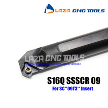 Herramienta de torneado interno S16Q-SSSCRS09, herramienta de corte CNC para SCMT/SCGT09T3, S16Q-SSSCL09, 45, barra de perforación SSSCR SSSCL 2024 - compra barato