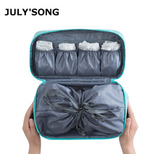 JULY'S SONG Multifunctional Travel Underwear Clothes Portable Organizer Storage Bag Waterproof Large Capacity Travel Bag 2024 - buy cheap