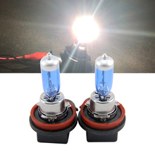 2pcs H11 Halogen Bulb PGJ19-2 6500K Auto Car Moto Lamps 55W Car Head Light Lamp u20 6500K halogen Headlight Bulb - Low Beam 2024 - buy cheap