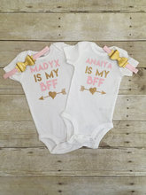 personalized Boys girls best friends newborn infant baby bodysuit onepiece romper Outfit coming Home toddler shirt party favors 2024 - buy cheap