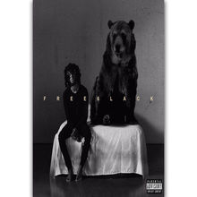 Funda de música personalizada de Rap Hip Hop, Póster Artístico de seda, pegatina de pared, regalo de decoración, novedad de 6lack 2024 - compra barato