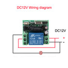 Sistema de controle remoto sem fio 1ch 12v, transmissor e receptor mini tamanho 315 433mhz sistema de controle de porta acesso 10 tamanhos - especificações Sistema de controle remoto sem fio 1ch 12v, transmissor e receptor mini tamanho 315 433mhz sistema de controle de porta acesso 10 tamanhos - especificações