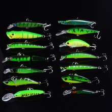 New Set Mixed 14pcs/Lot Good Quality Fishing Lure 14 Models Crankbait Bait Artificial Make Fish Baits Wobbler Fishing Tackle 2024 - buy cheap