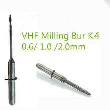 5 PCS/lot Dental Lab VHF Milling Burs 0.6/1.0/2.0mm Length 35mm For VHF K4 Open System CAD CAM Milling Machine 2024 - buy cheap