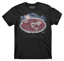 Мужская хлопковая футболка с коротким рукавом и принтом «Flat Earth», Wilbur Glenn Voliva, 2019 2024 - купить недорого