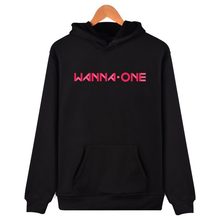 Kpop Korean New Boy Band WANNA ONE hoodie Fashion Clothing Korean Wanna One Clothes Men Women Hooded Sweatshirts 2024 - buy cheap