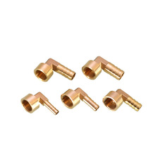 1PC Brass Hose Pipe Fitting Elbow 8/10/12/14/16mm Barb Tail 1/4" 3/8" 1/2" BSP Female Thread Copper Connector Joint Coupler 2024 - buy cheap
