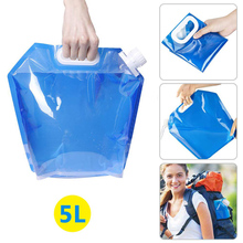 Outdoor Water Bags Foldable portable Drinking Camp Cooking Picnic BBQ Water Container Bag Carrier Car 5L Water Tank 2024 - buy cheap