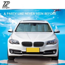 ZD Car Reflective Anti-radiation Sunscreen Insulation Sun Visor For VW Passat B5 B6 Polo Golf Chevrolet Cruze Lada Granta RAM 2024 - buy cheap