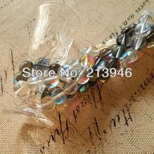 10MM 39 unids/pack ShimmerStone Natural de cristal de cuarzo piedras Semi-preciosas de cuentas de joyas 2024 - compra barato
