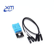 Free Shipping DHT11 Temperature and Relative Humidity Sensor Module With Cable 50PCS H22 2024 - buy cheap