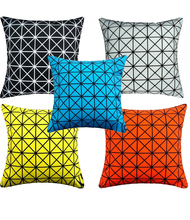 Black white pillow cushions models lozenge geometry Pillow cushion polyester Cotton Cushions Home decor sofa waist throw pillows 2024 - buy cheap