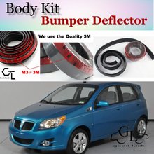 Bumper Lip Lips For Pontiac G3 Wave / Car Lip Shop Spoiler For Car Tuning / TOPGEAR Body Kit + Strip 2024 - buy cheap