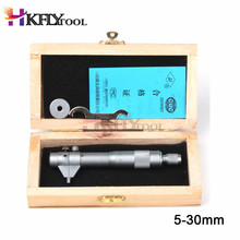 Inside Micrometer Hole Bore Internal Diameter Gage Gauge 5-30mm Range 0.01mm Accuracy Measure Caliper Gauge 2024 - buy cheap
