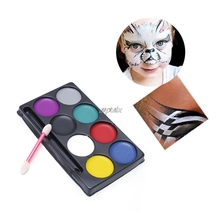 8 Colors Body Face Paint Kit Art Makeup Painting Pigment Fancy Dress Up Party G12 Drop ship 2024 - buy cheap