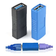 Adaptador USB 3,0, conector tipo A hembra, acoplador cambiador duradero para PC y portátil, 1 ud. 2024 - compra barato