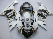 Kit de carenado de LUCKY-S para motocicleta KAWASAKI Ninja ZX6R 636 05 06, molde de inyección ZX 6R 2005 2006 zx6r, juego de carenados blanco y negro + regalos AB10 2024 - compra barato