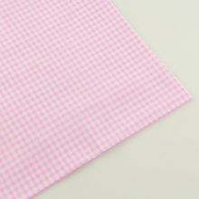 Luz Rosa e Branco Cheque Projeto Tecido 100% Algodão Fat Quarter para Iniciantes Prática da Costura Retalhos de Pano Artesanato Feito À Mão 2024 - compre barato