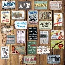 [ Mike86 ] Laundry Room Drop Your Pants Here Funny Metal Sign Home Bar Hotel Wall Painting Plaque Poster Party Bar Decor FG-242 2024 - buy cheap