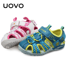 UOVO-Sandalias de verano para niños y niñas, zapatos de playa, novedad 2024 - compra barato