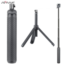 SOONSUN 3in1 Tripod Stand Extendable Monopod Pole Hand Grip Selfie Stick for GoPro Hero 10 9 8 7 6 5 4 SJCAM OSMO Action Camera 2024 - buy cheap