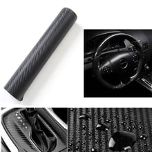 50cm*100cm 3D Carbon Fiber Vinyl Film 3M Car Stickers Waterproof DIY Motorcycle Automobiles Car Styling Wrap Roll Accessories 2024 - buy cheap